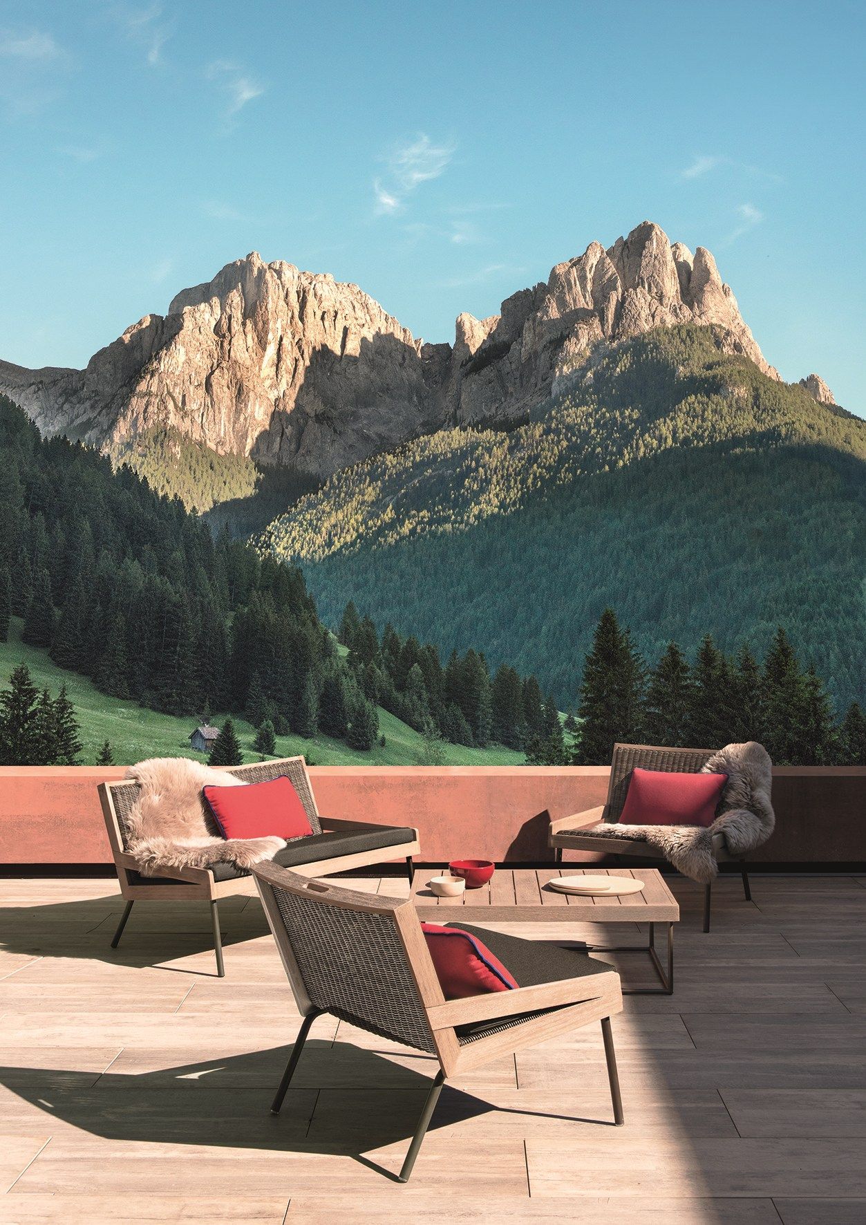 Ethimo EtWick ® садовое кресло с подлокотниками открытый ARCH-00004820