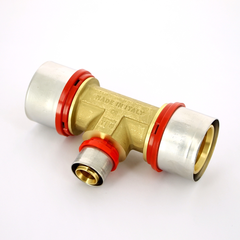 Тройник пресс TIEMME 50x26x50 1650117 - Вид №1