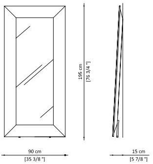 Paolo Castelli Прямоугольное зеркало со встроенной подсветкой  Ill.best.510  - Вид №7