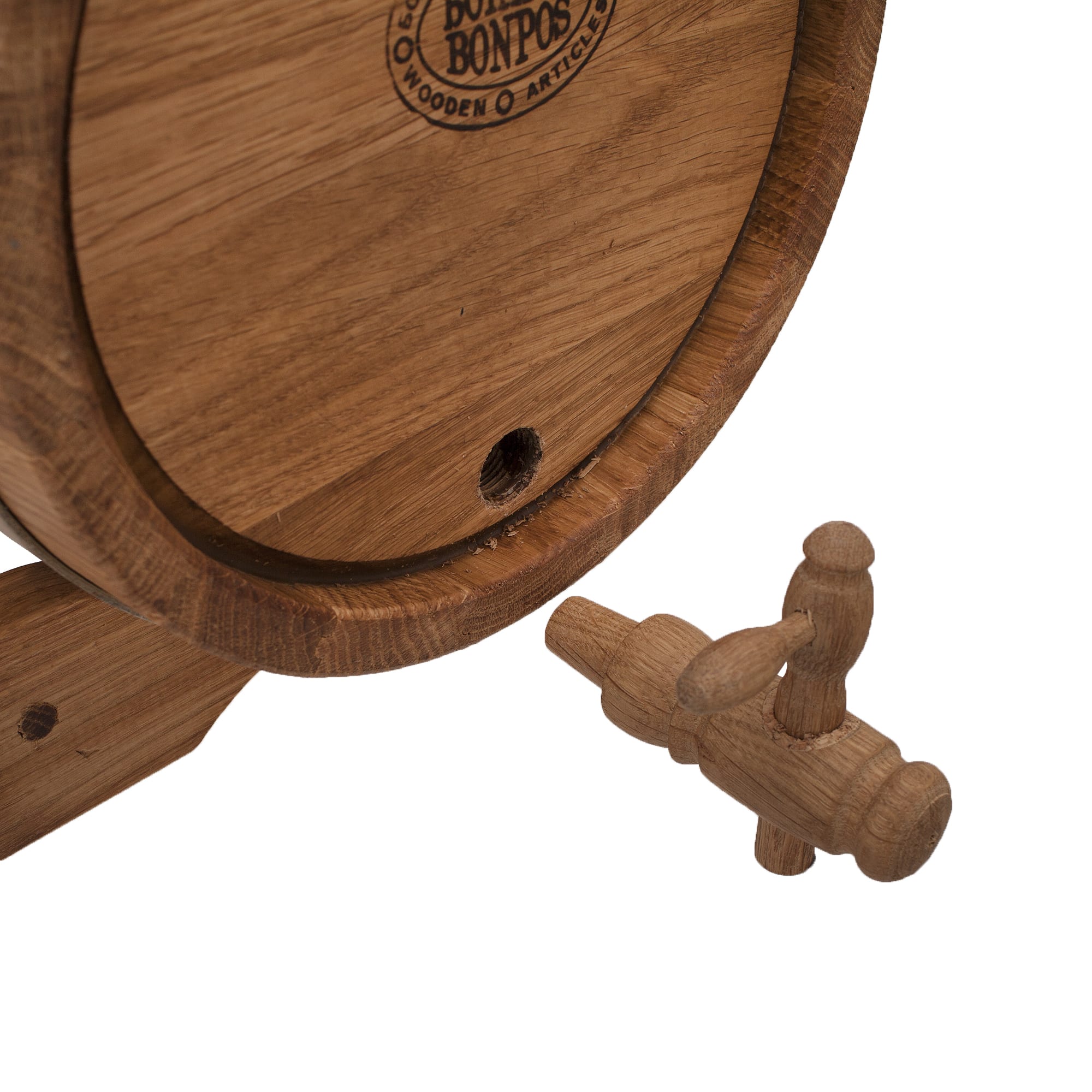 18665123 Жбан дубовый 10 л, на подставке с краном Santreyd  - Вид №2