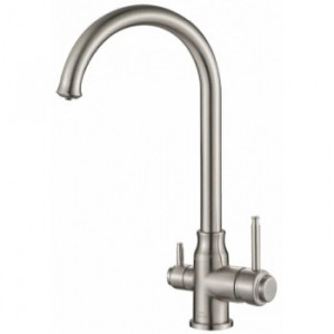 Steel Hammer SH 763 SATIN Смеситель для кухни Zorg 400 x 272