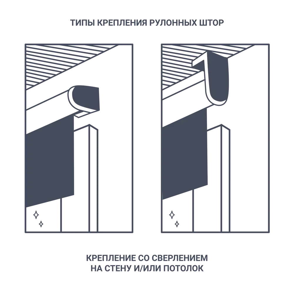 Штора рулонная Inspire Blackout, 160x175 см, цвет голубой STLM-2064878 - Вид №7