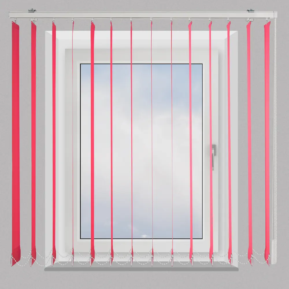 Жалюзи 175x228 см полиэстер цвет красный Santreyd STLM-2155298 - Вид №1