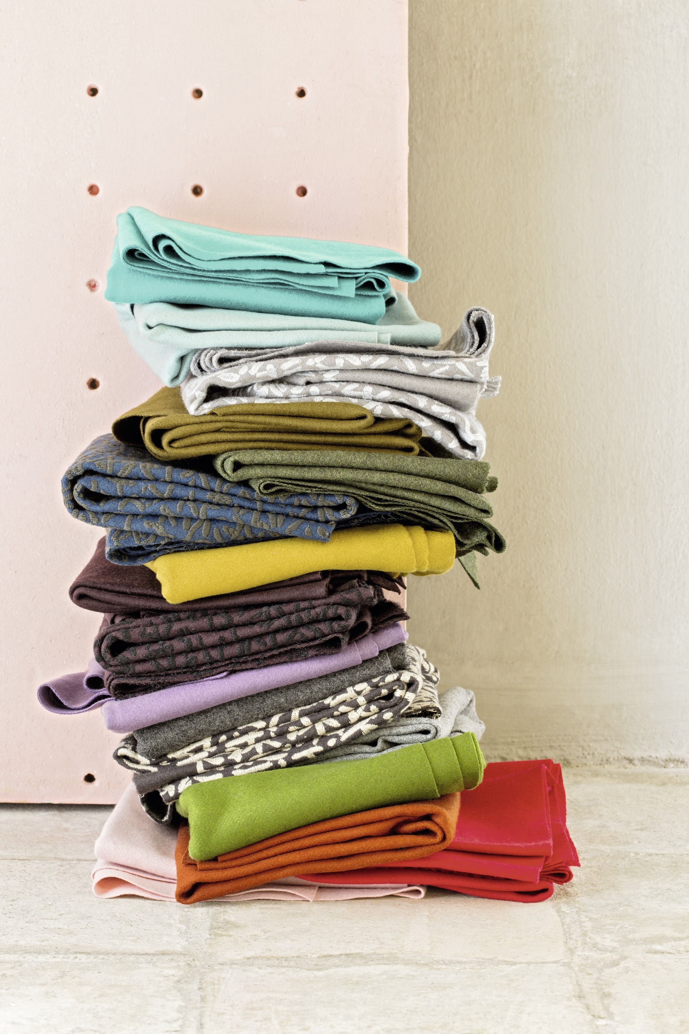 Шерстяная моющаяся однотонная ткань Élitis Flanelle ARCH-00114244 - Вид №2