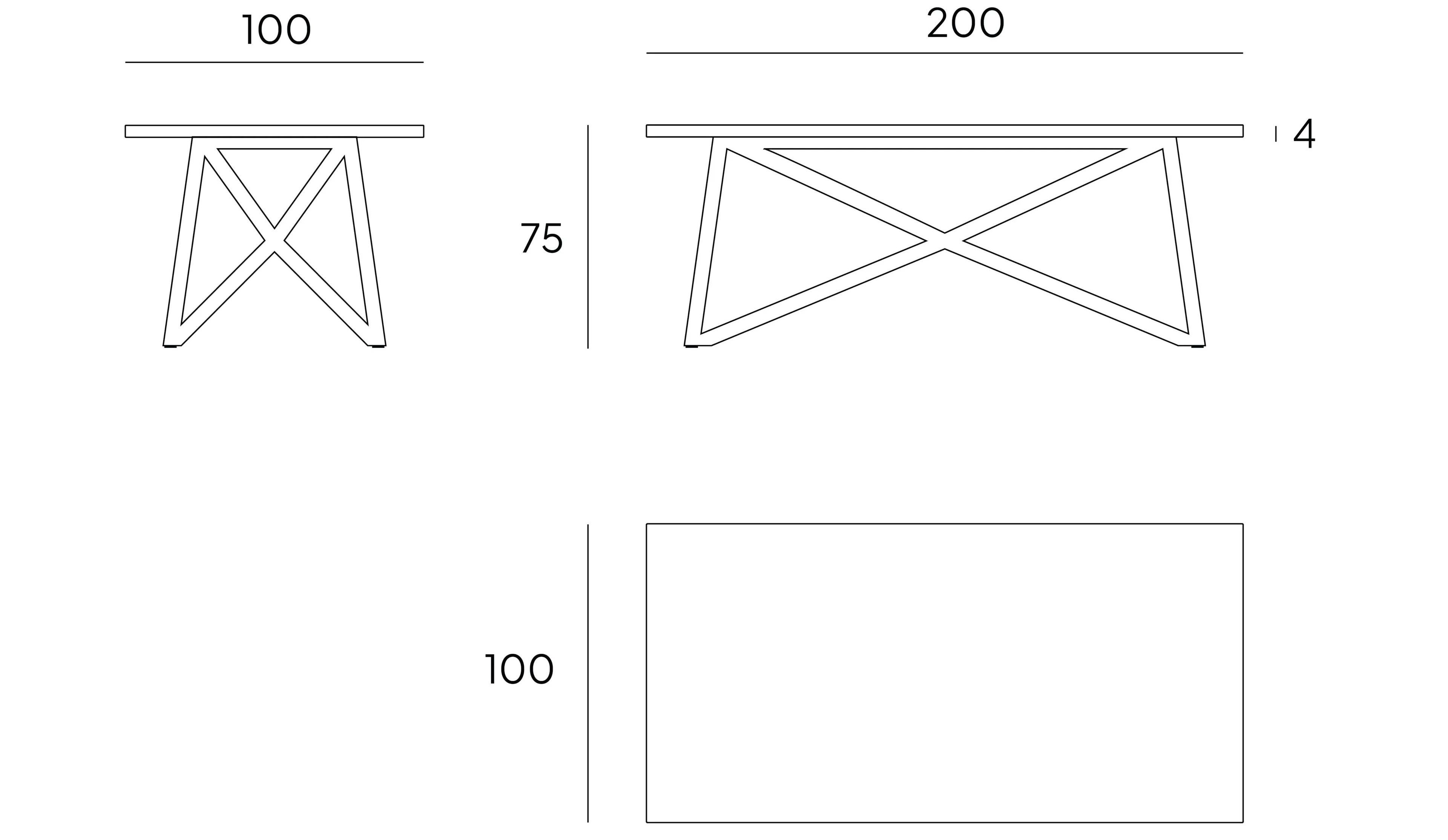 Травертин прямоугольный садовый стол VELTHA® искусство ARCH-00030760 - Вид №10