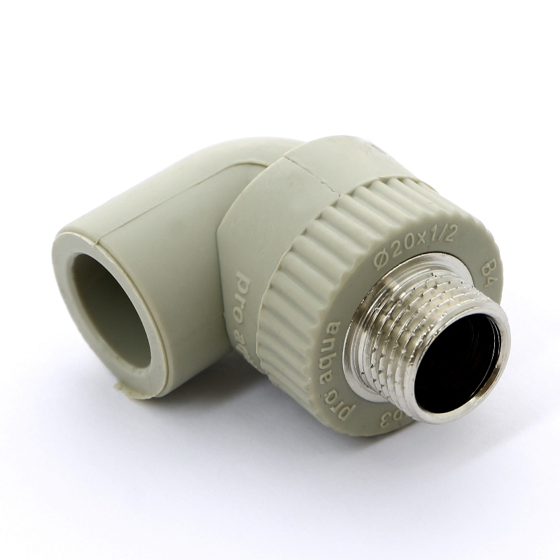 Угол ProAqua Н 20х1/2" серый PRO AQUA PA27008G