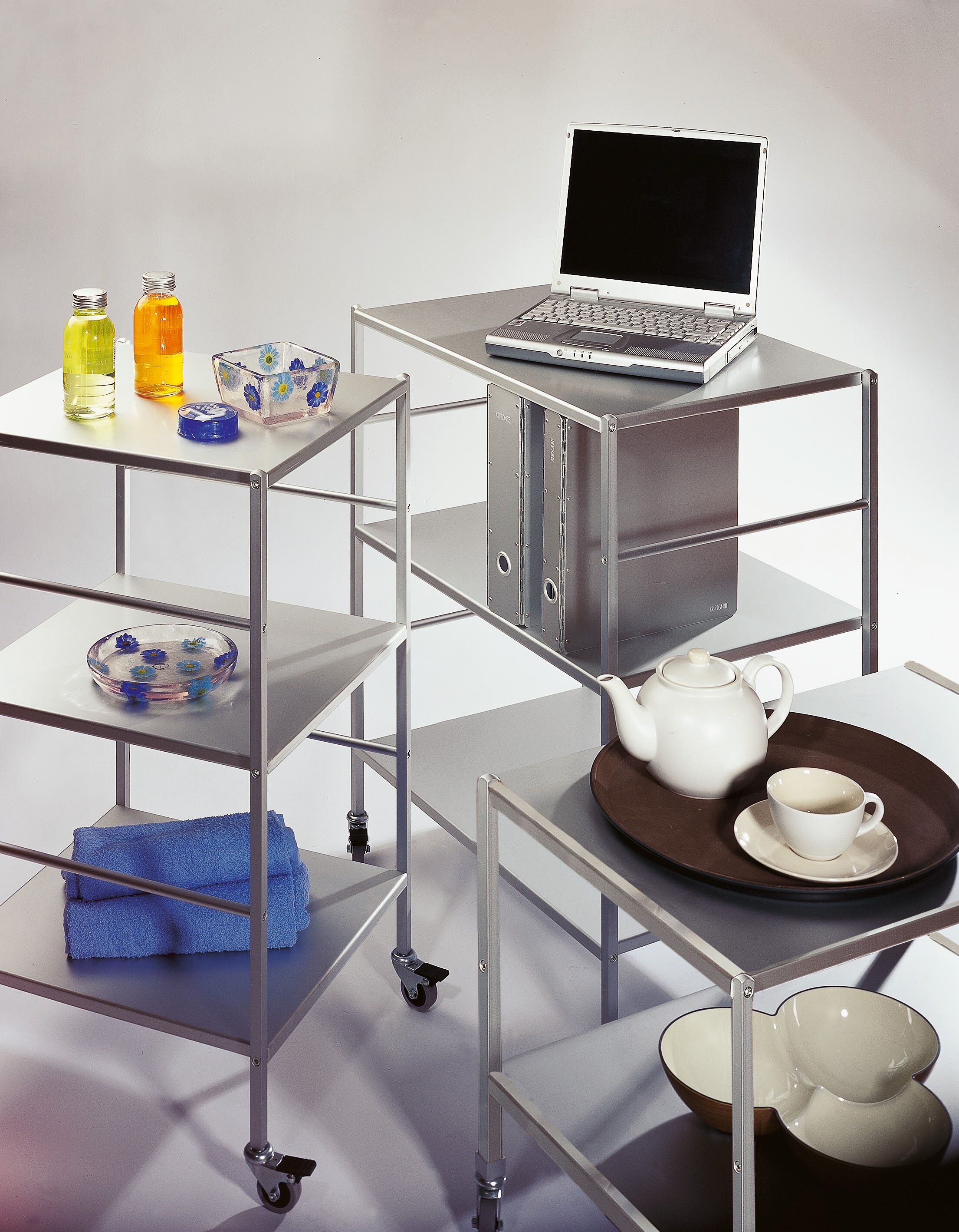 Алюминиевая тележка для еды KRIPTONITE CARRELLO ARCH-00130089 - Вид №2