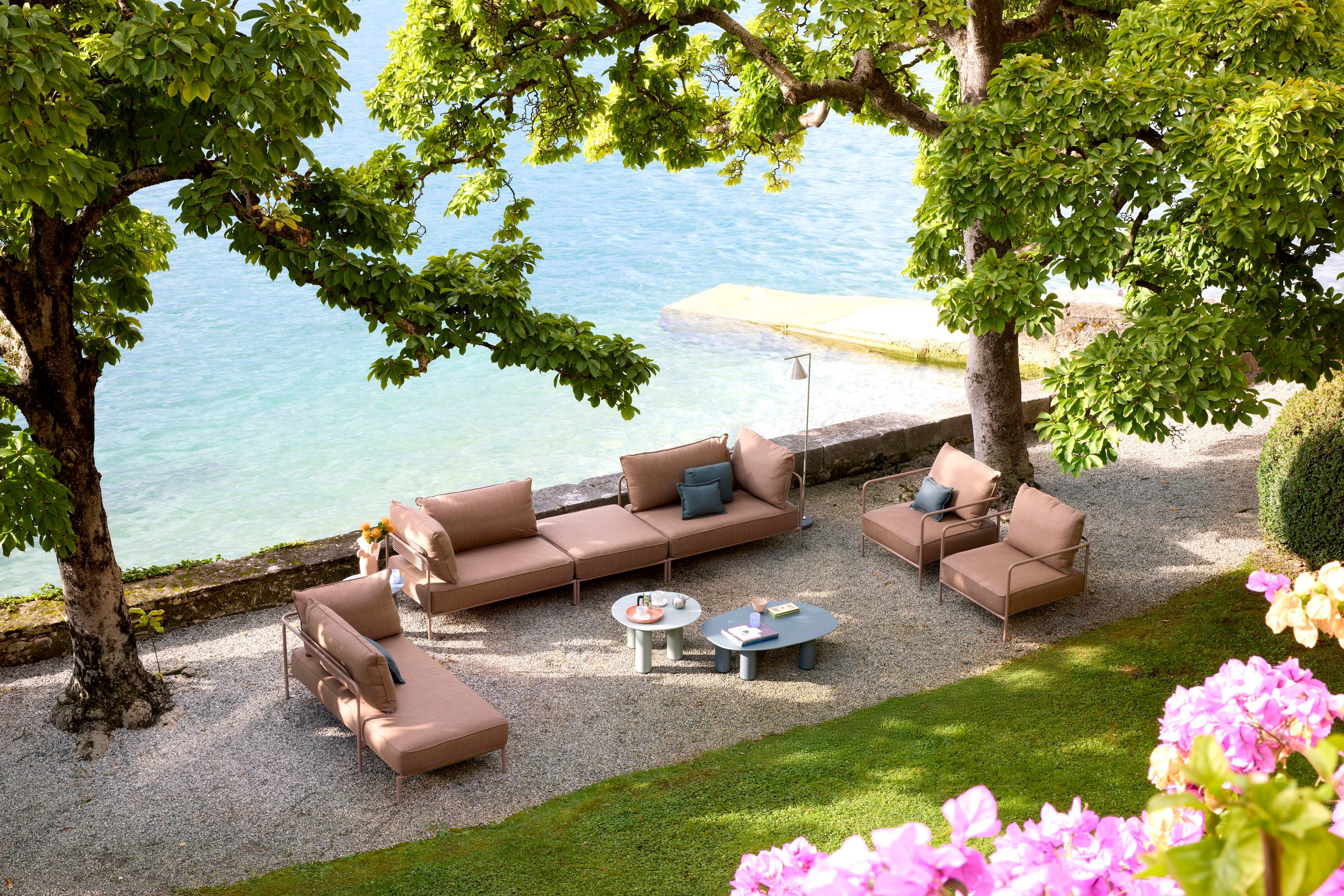 Стальной и тканый угловой садовый стул S-CAB лоскут ARCH-00022261 - Вид №7