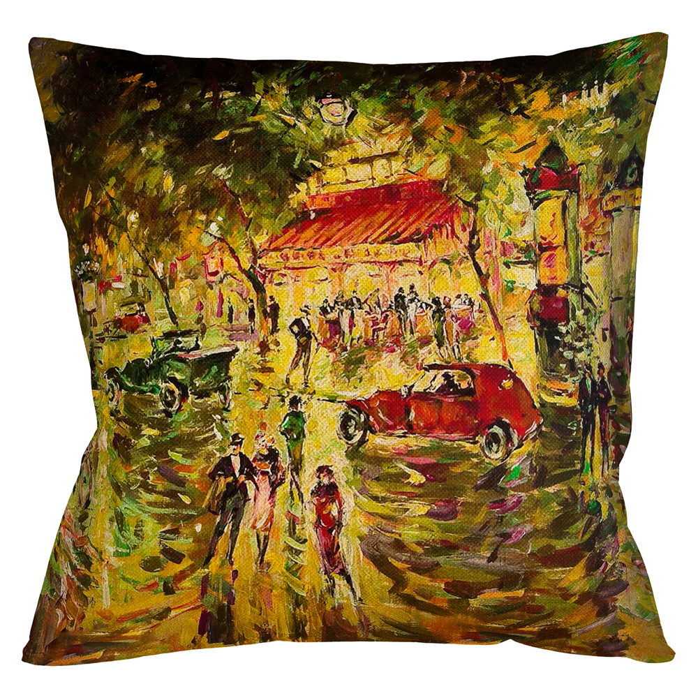 4113103 Арт-подушка «Бульвар в Париже» Object Desire 