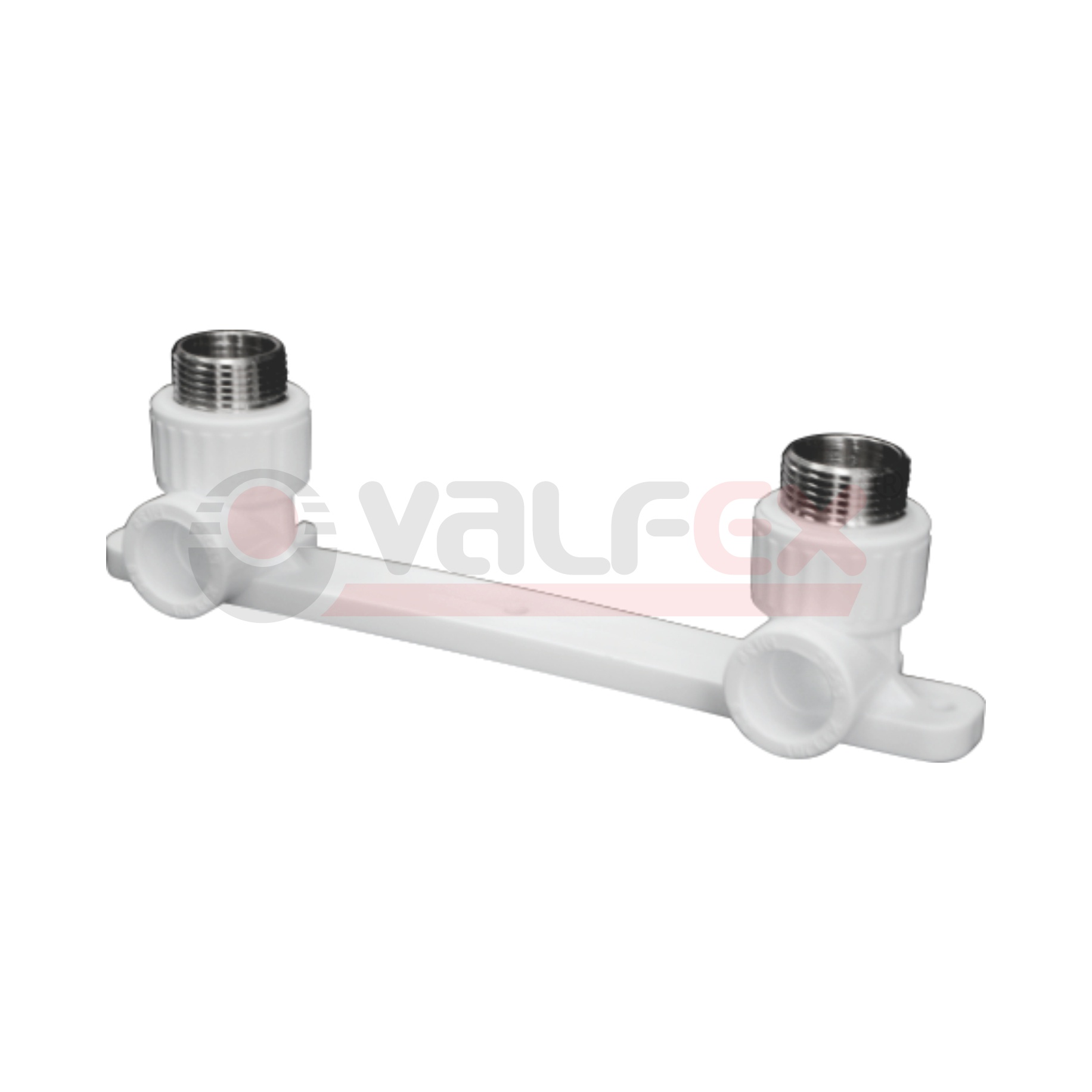 10124125 Valfex Комплект настенный для смесителя с наружной резьбой 