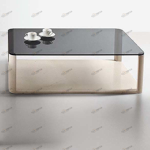 СТОЛИК КОФЕЙНЫЙ ИЗ СТЕКЛА MAHON 140X100 СМ Neutra Design GSSMT1401002EX