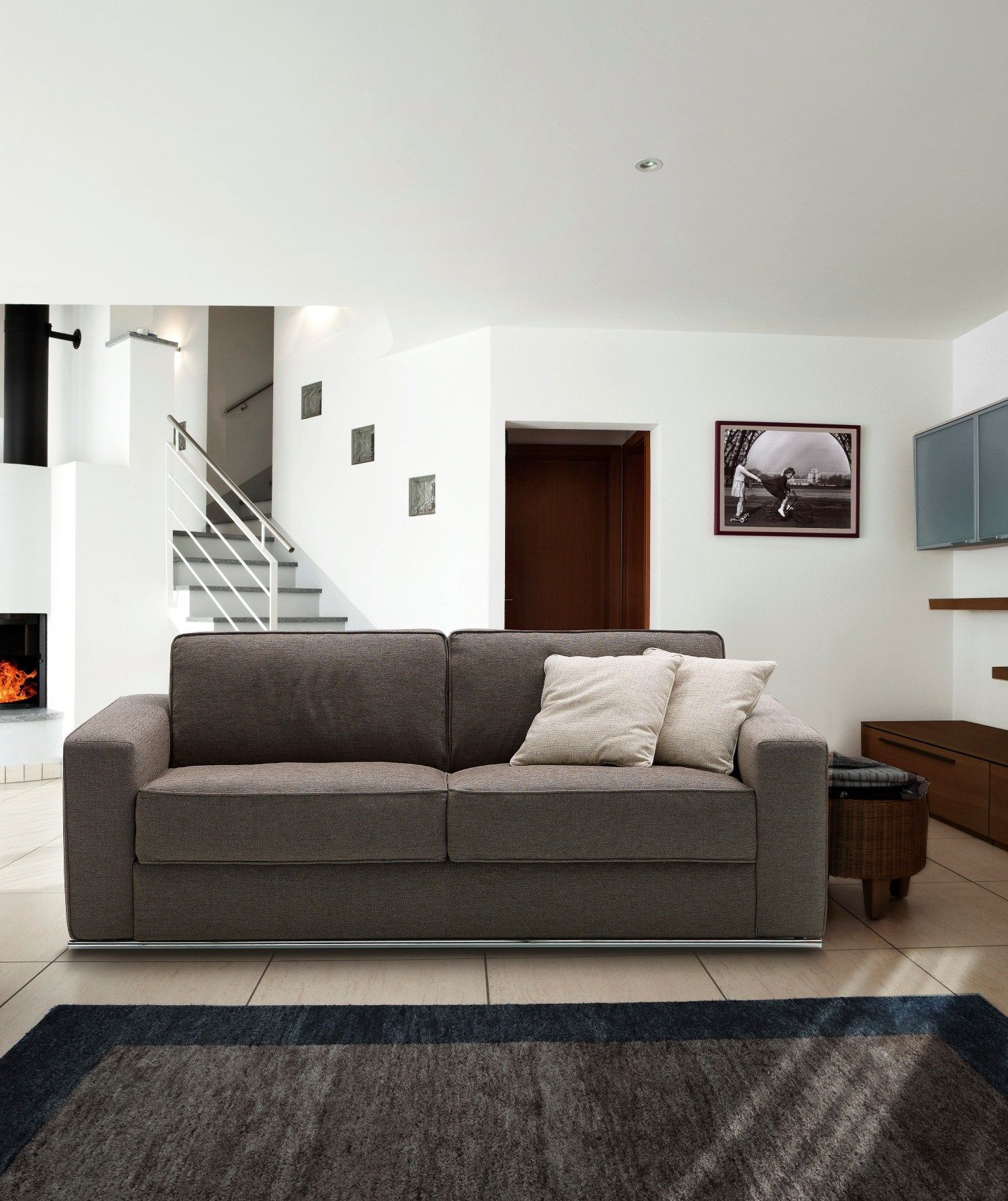 Двуспальный диван-кровать из ткани Milano Bedding PRINCE ARCH-00060858 - Вид №7