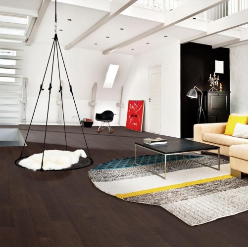 Паркетная доска Kahrs Дуб Кофе Линнея 2600200561 - Вид №8