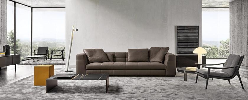 Minotti Кожаный диван Blazer sun-id-1468150 - Вид №1