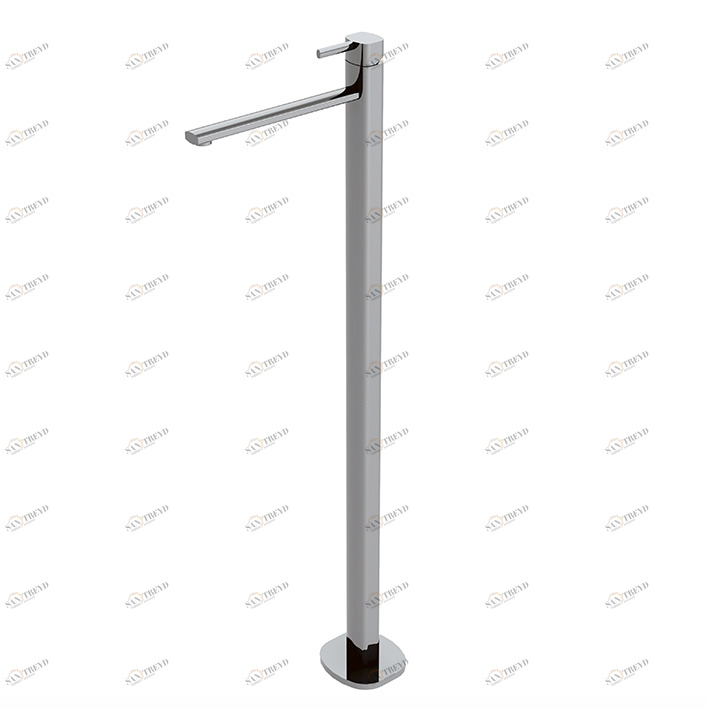 Смеситель для раковины, однорычажный, напольный. Керамический картридж Ø40 мм. Расход 5 л / мин при 3 барах. Его необходимо приобрести вместе с напольным модулем Smart Box 100149141-N199999397  Nk concept smart box NOKEN 100149208  CHROME 