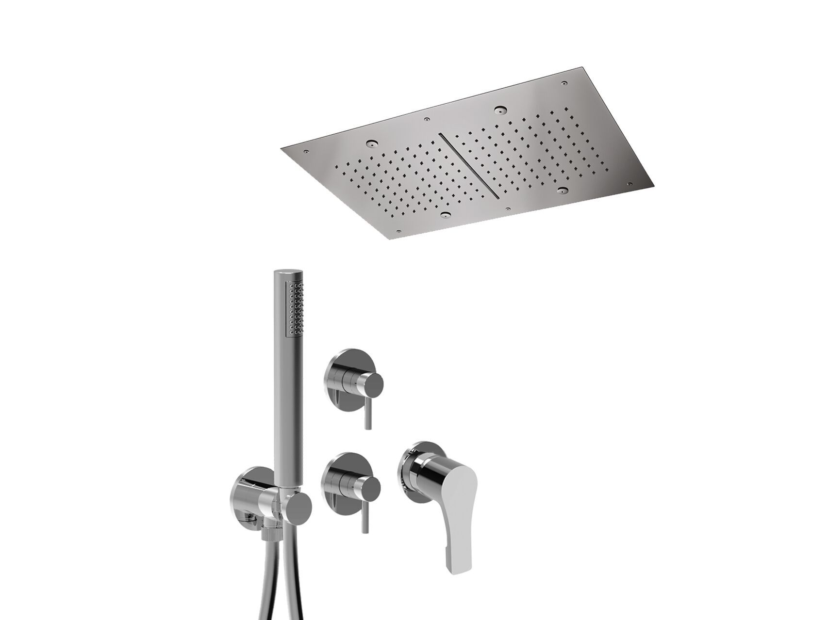 Набор для душа с душем Rubinetteria Giulini Ego ARCH-00036038 - Вид №1