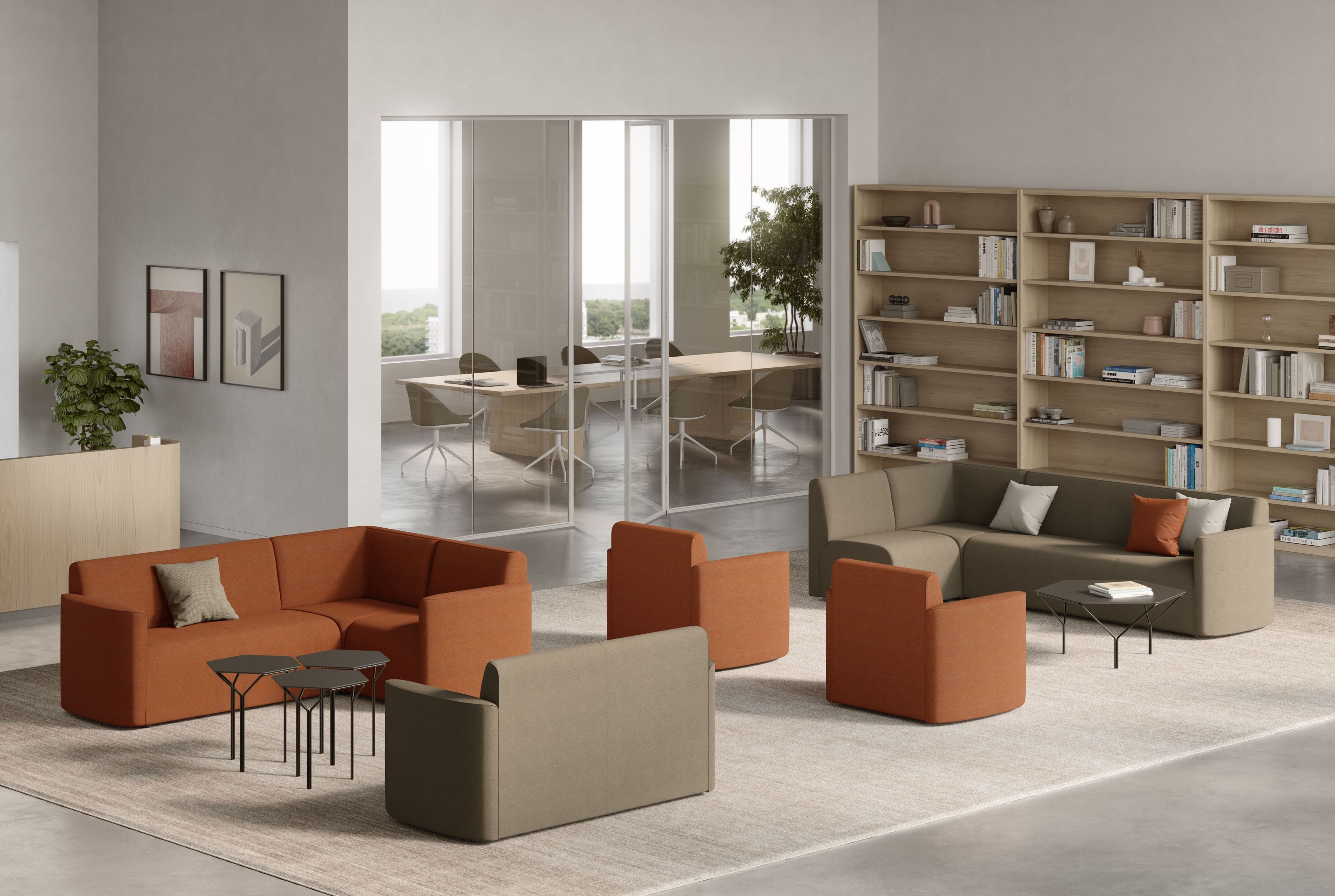 2-местный кожаный диван Kastel Kermess ARCH-00056130 - Вид №3