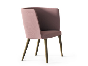 Тканевое кресло с подлокотниками