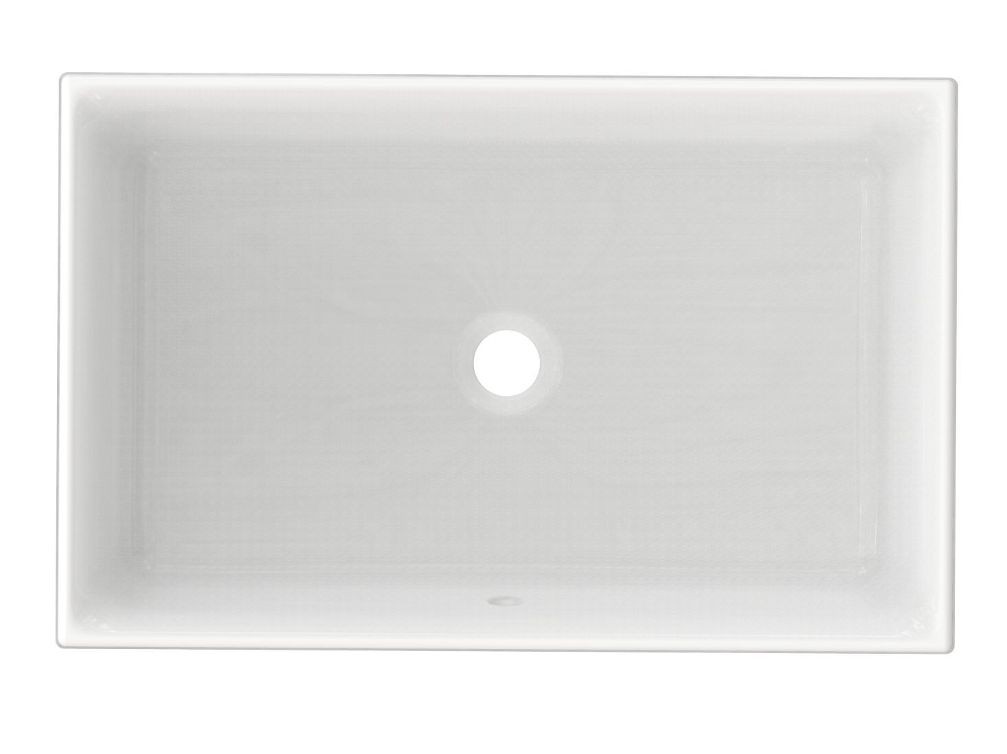 Керамическая прямоугольная раковина с полукругом TOTO CS ARCH-00088779 - Вид №6