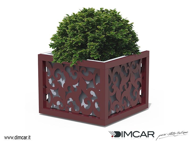 Низкая металлическая плантатор DIMCAR Лилия ARCH-00042212