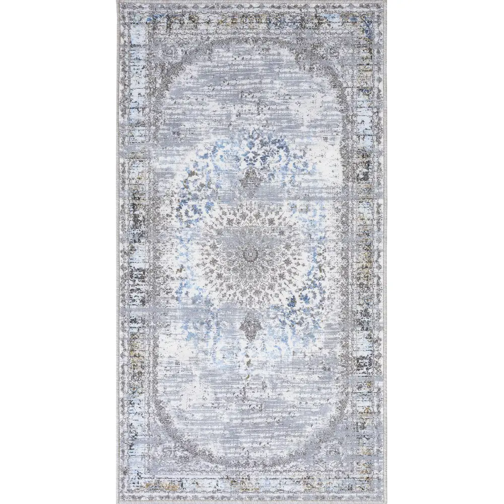 Ковер РОЯЛТАФТ Colaris серый 80x150 см - стиль и безопасность 89418235 STLM-1567135