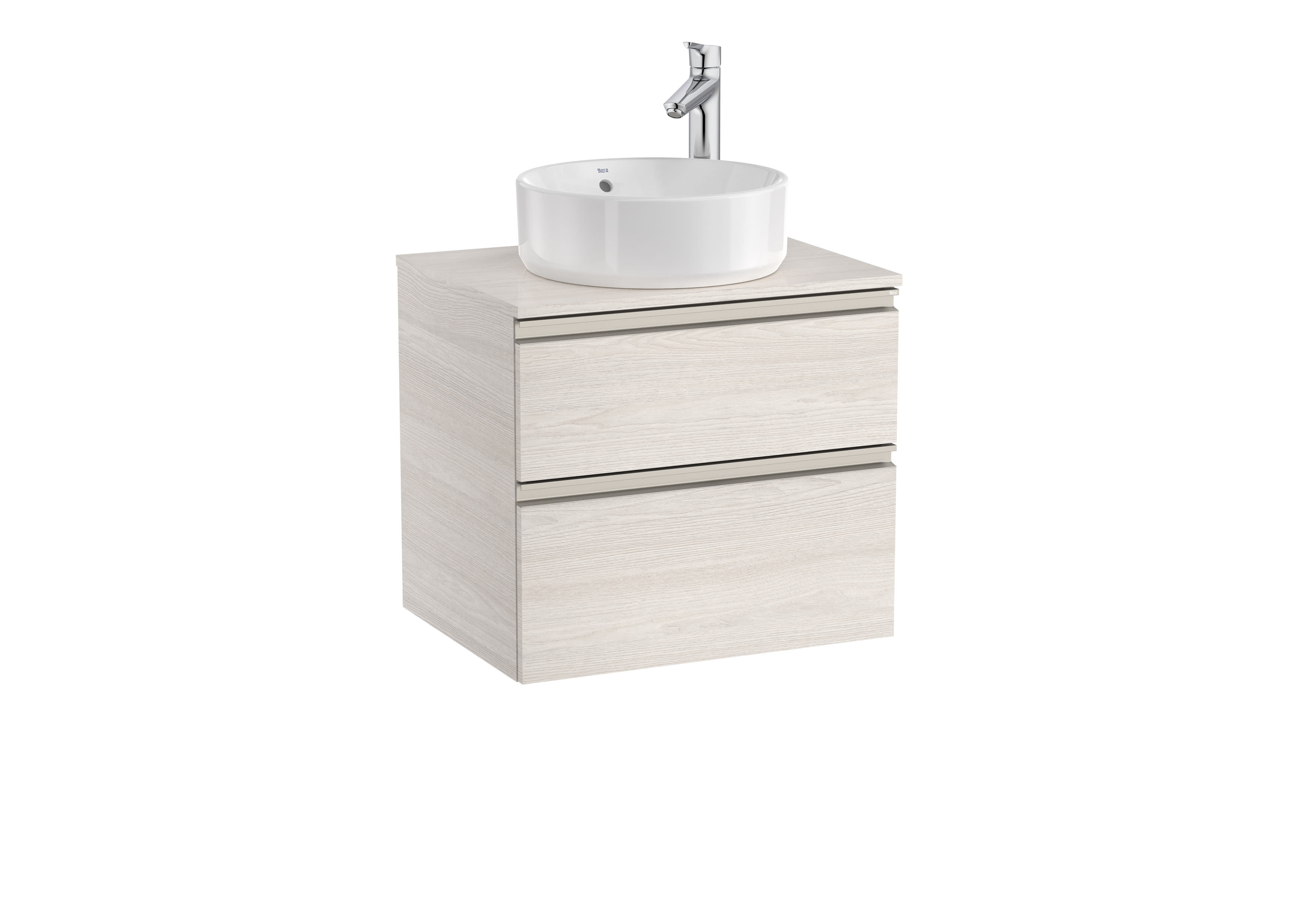 Деревянный подвесной умывальник с ящиками Roca The Gap ARCH-00050806 - Вид №6