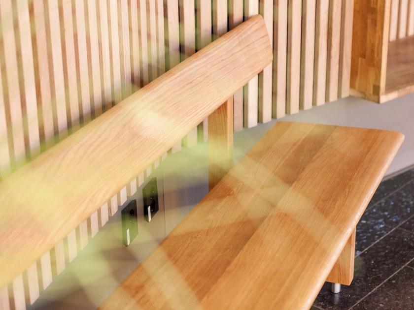 VESTRE Скамья из массива дерева со спинкой sun-id-1508401 - Вид №5