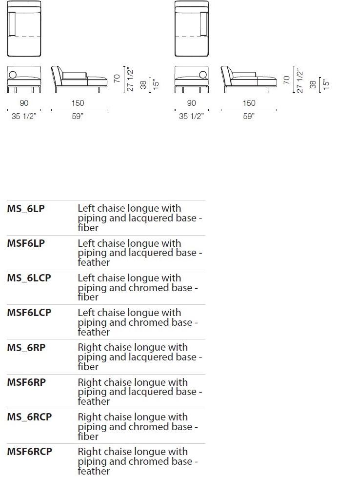 Cappellini Модульный диван со съемным чехлом Cap martin sunset sun-id-1481294 - Вид №19