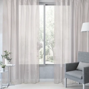 Тюль на ленте Inspire Dalia 250x280 см цвет серо-коричневый 88311248 STLM-2065775
