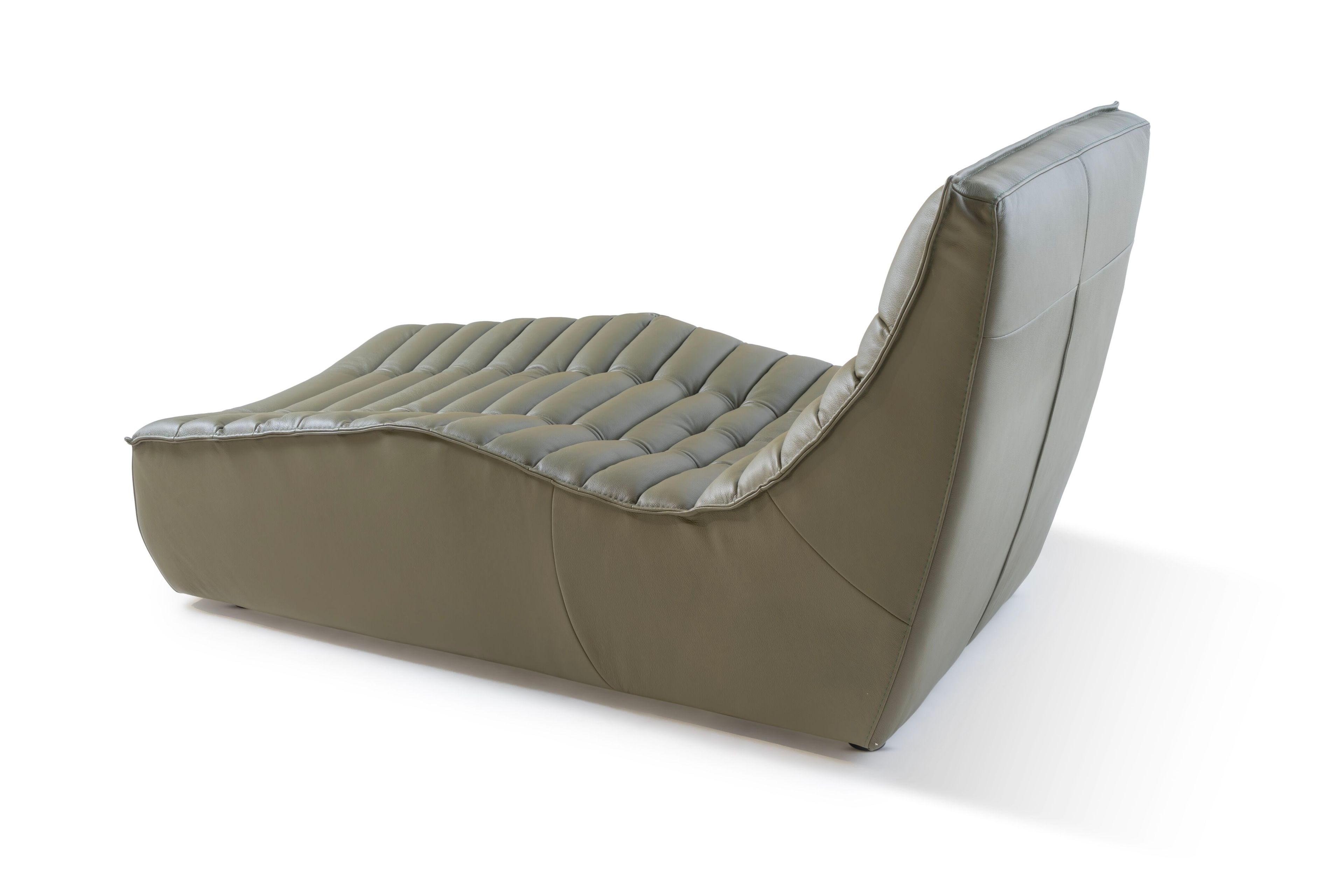 Кожаный мягкий шезлонг Calia Italia Modular ARCH-00080850 - Вид №3