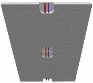 Rossato Group Излучающая панель для стен и потолка из гипсокартона Ecowall