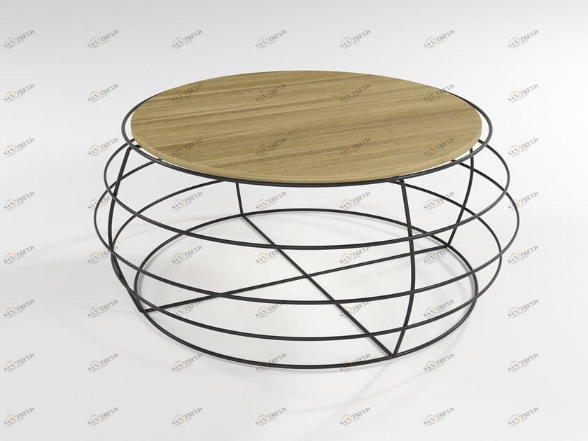 Barel Журнальный столик из фанерованной древесины Filodiferro sun-id-1467228