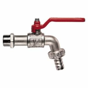 Кран угл. 3/4 с патр. д/шл. рыч. рук. мод. 174 174