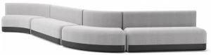 Viccarbe Модульный диван из ткани Season