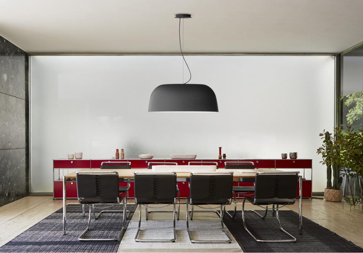 088125 Люстра 65.35 серая Marset Djembe  - Вид №1