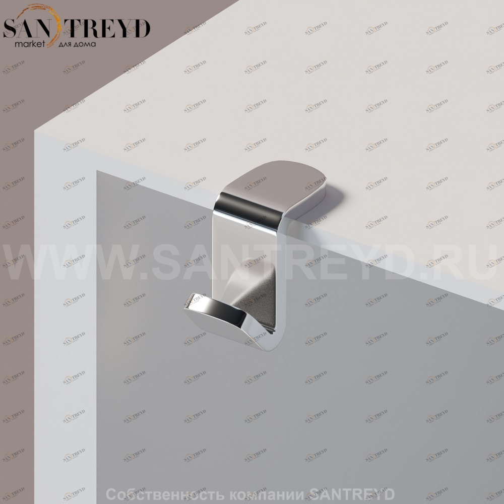 Agape TROTTOLA Крючок для одежды хромированный MET045