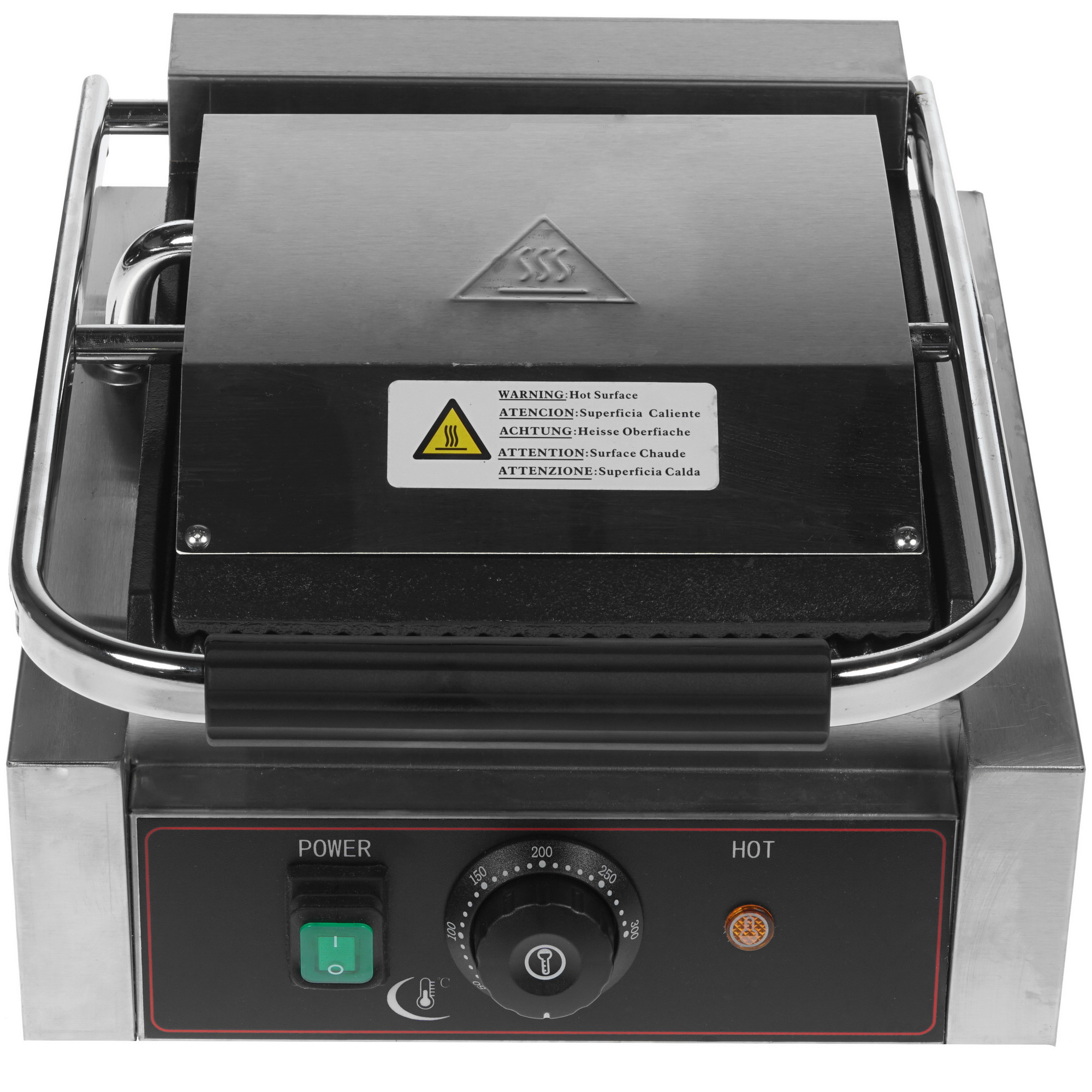 7993217 Гриль Gastrorag NPL-EGD10E серебристый STDN-0073395 - Вид №2