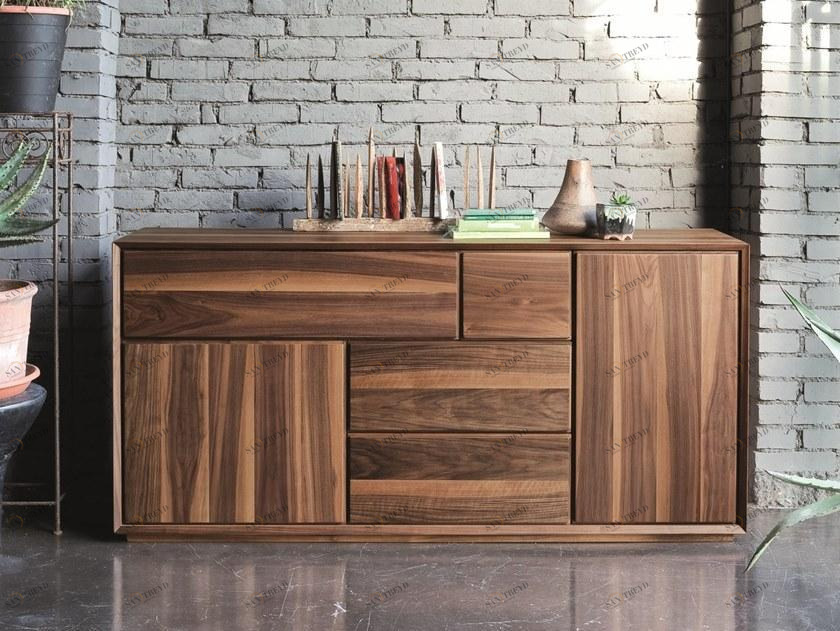 AltaCorte Буфет из орехового дерева с распашными дверцами Ecolab 2 Lb-zg8210