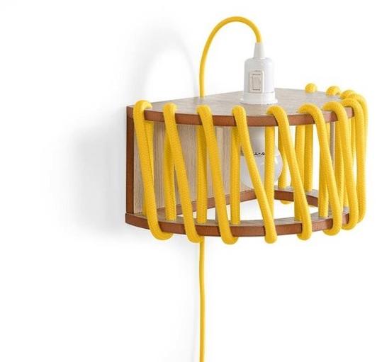 EMKO Настенный светильник из дерева и веревки Macaron sun-id-1387769 - Вид №5