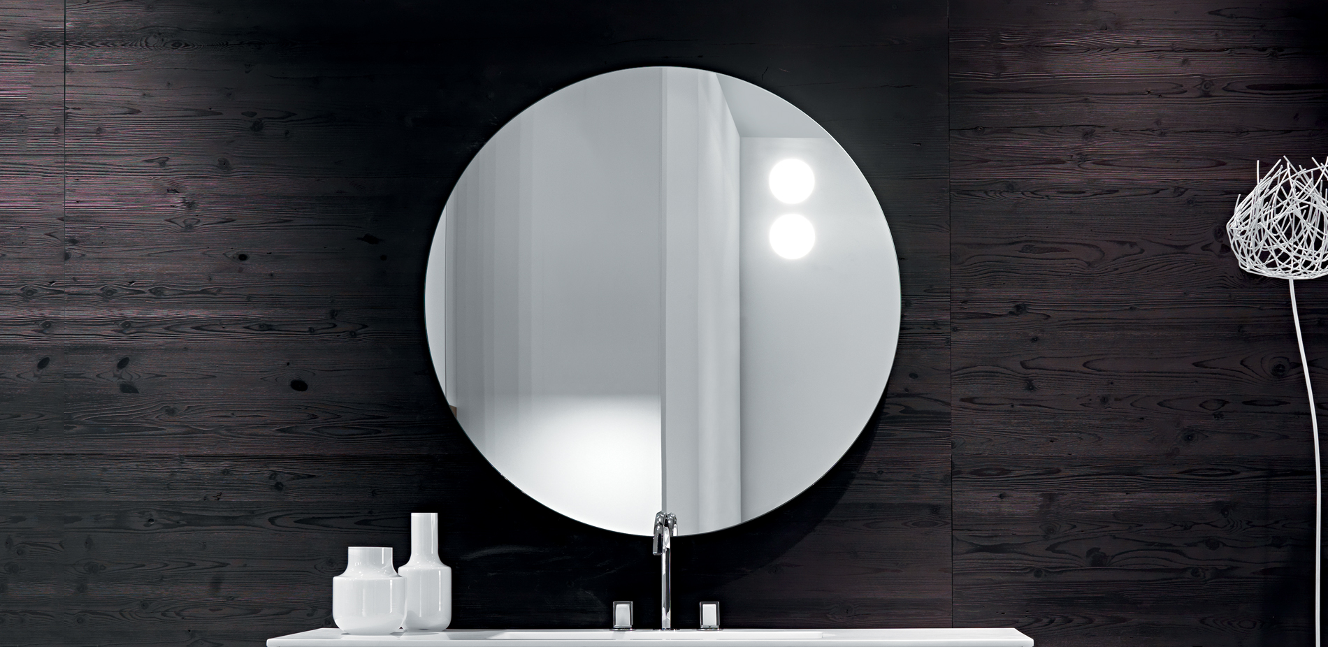 Mirrors with lighting Зеркала с прямыми краями со светодиодной подсветкой Falper  - Вид №1