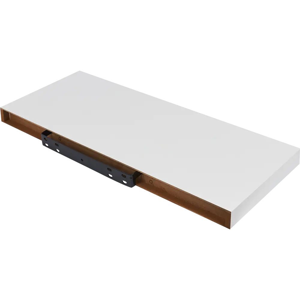 Полка настенная Spaceo White 60x23.5 см МДФ цвет белый STLM-2147232 - Вид №4