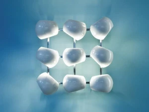 LICHT IM RAUM Настенный светильник из фарфора White moons 233wl00009