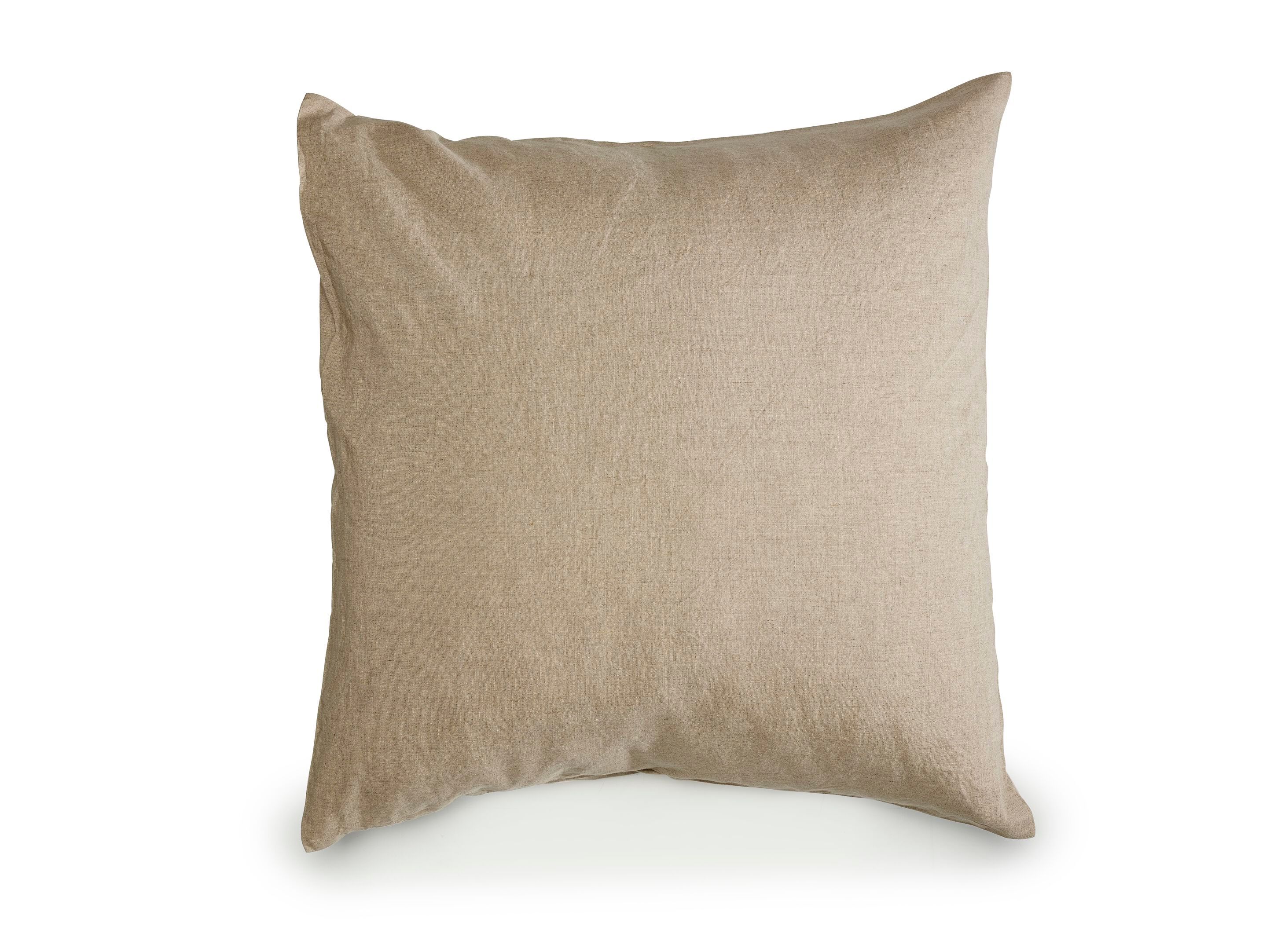 Льняная квадратная однотонная подушка Libeco Home Heritage ARCH-00043146