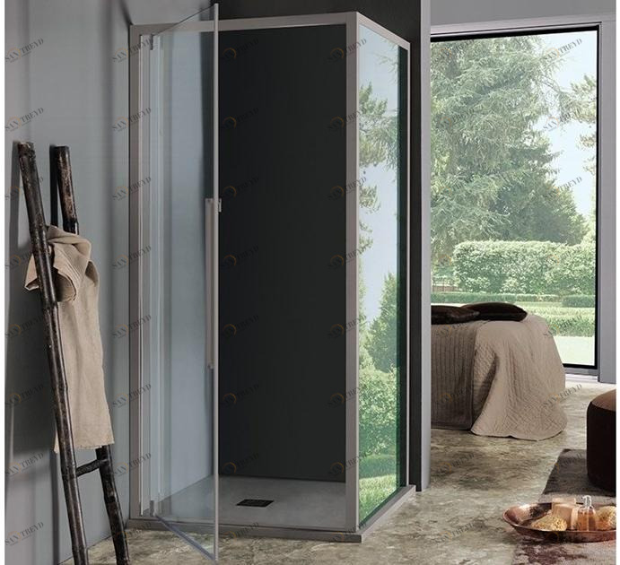 Samo Прямоугольная душевая кабина с распашной дверцей Eccelsa sun-id-1382966