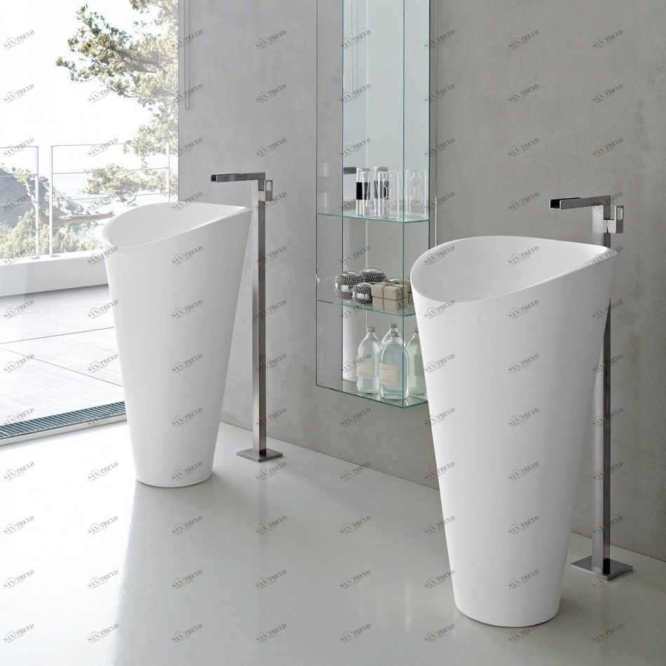 45732 Накладная раковина на столешницу  овальная Toscoquattro 