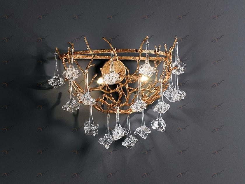 Serip Бра из бронзы ручной работы Coral Ap1442/2