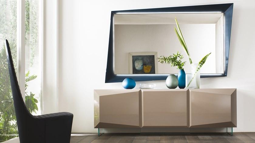 Reflex Буфет из лакированного дерева со встроенной подсветкой Prisma sun-id-1445003 - Вид №1