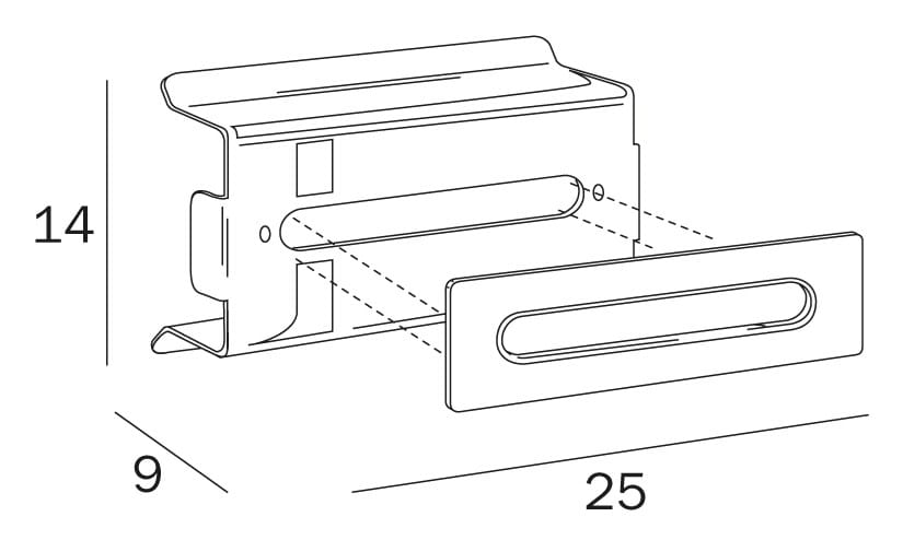 Металлическая дверь отеля kleenex INDA® HOTELLERIE ARCH-00112728 - Вид №2