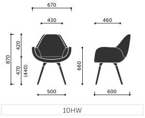 profim Стул для конференций с подлокотниками Fan sun-id-1432118 - Вид №8