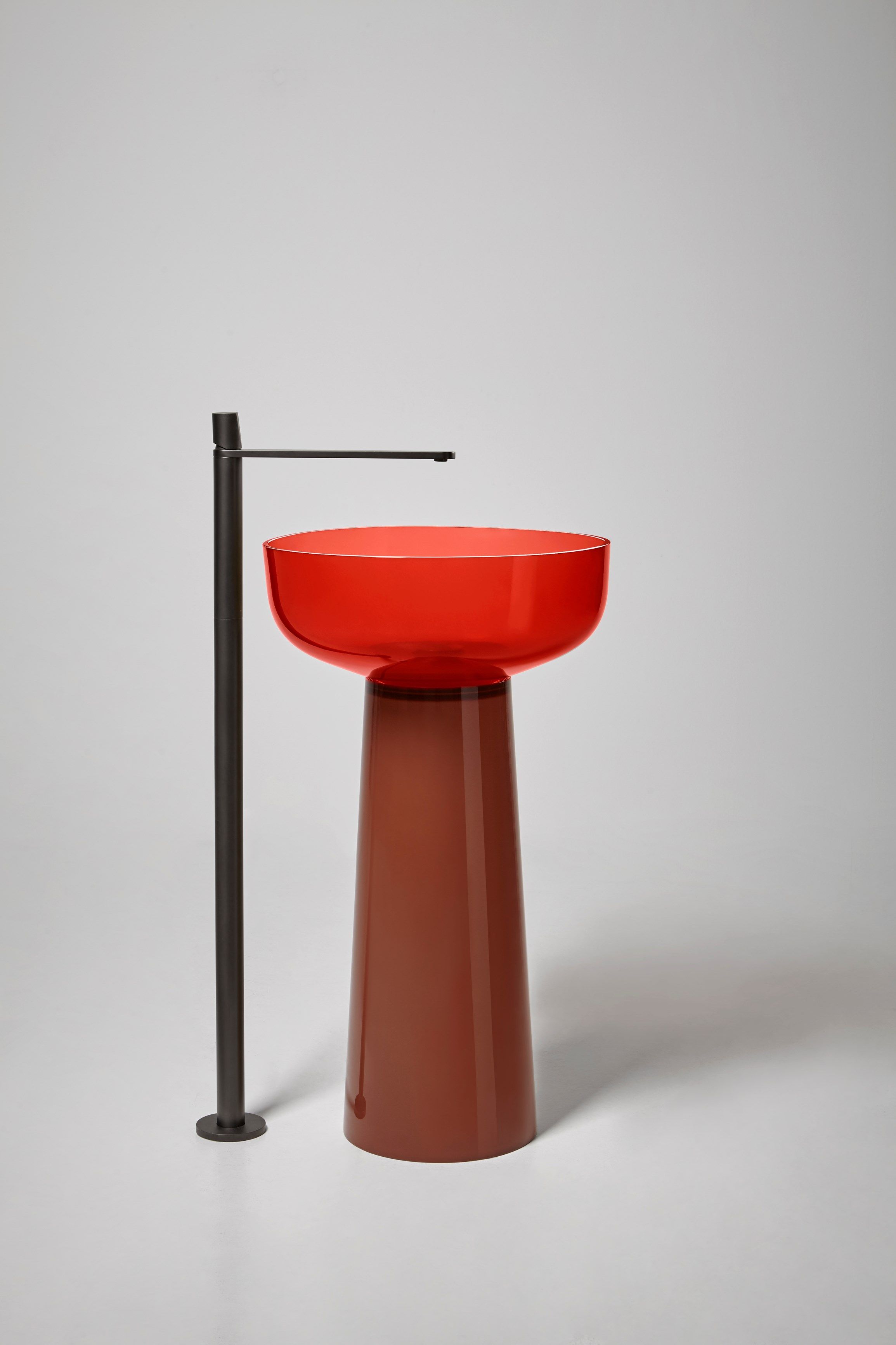 Круглая отдельно стоящая раковина из Cristalmood® Antoniolupi ALBUME10 + ALBUME20 ARCH-00067661 - Вид №18